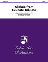 ALLELUIA FROM EXULTATE JUBILATE CLARINET QUINTET cover